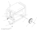Page C Diagram and Parts List for 1656-1  Briggs and Stratton Generator